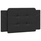 vidaXL Headboard Cushion Hanging Upholstered Pillow Back Bedroom Faux Leather