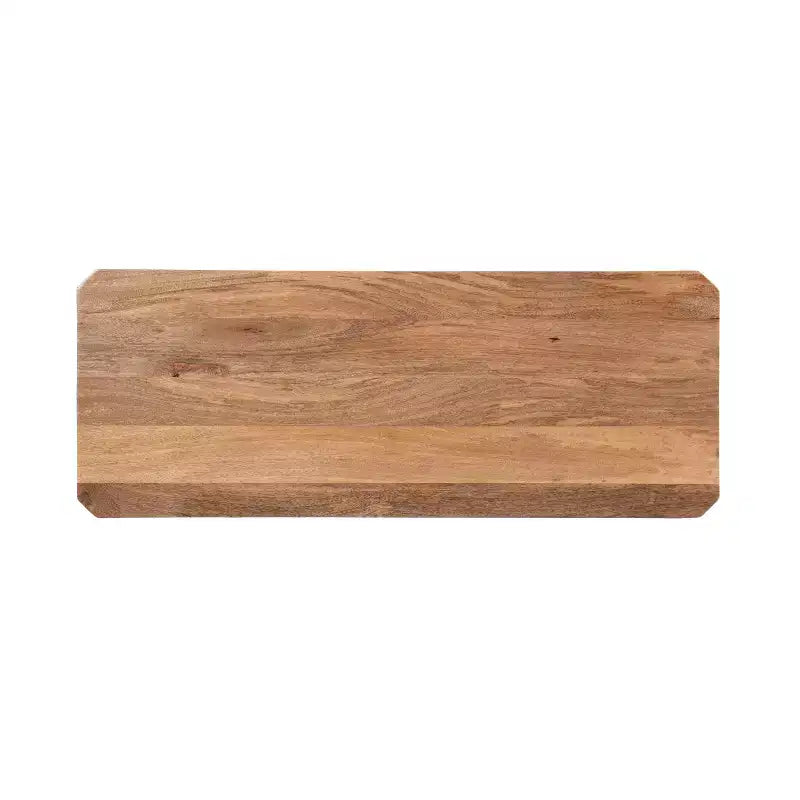Consolle Talcott in legno, 36x14x33, Naturale